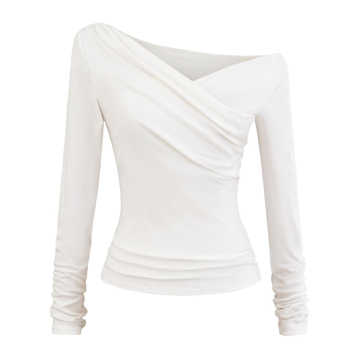 Damer elegant omlottoberte med unik draperingseffekt Mirla-Eva Jonsson