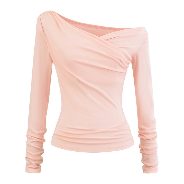 Damer elegant omlottoberte med unik draperingseffekt Mirla-Eva Jonsson