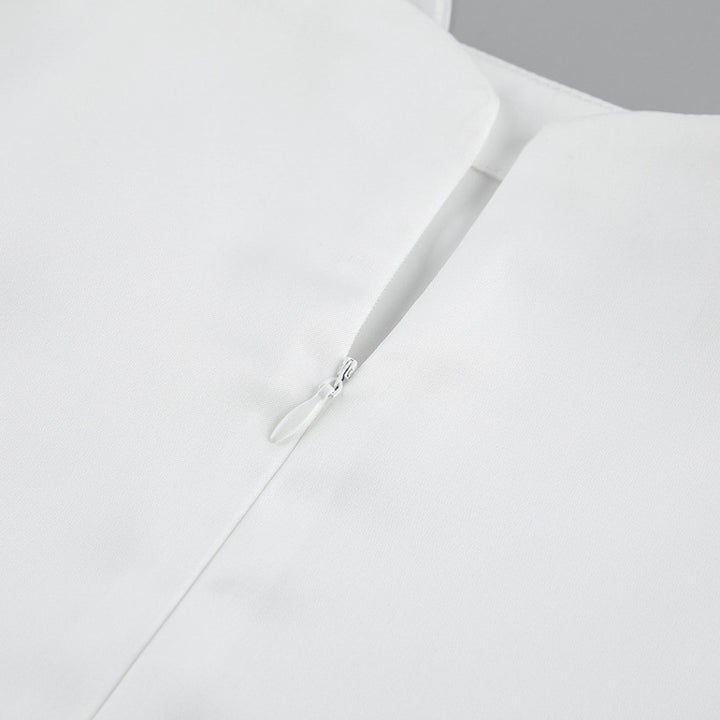 Damer elegant omslagsklänning med asymmetrisk fåll och raffinerad drapering Mirla-Eva Jonsson
