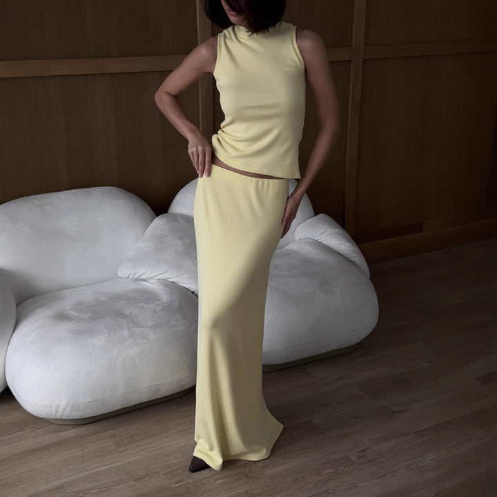 Damer elegant överdel med hög krage och sidoknäppningsdetalj Mirla-Eva Jonsson