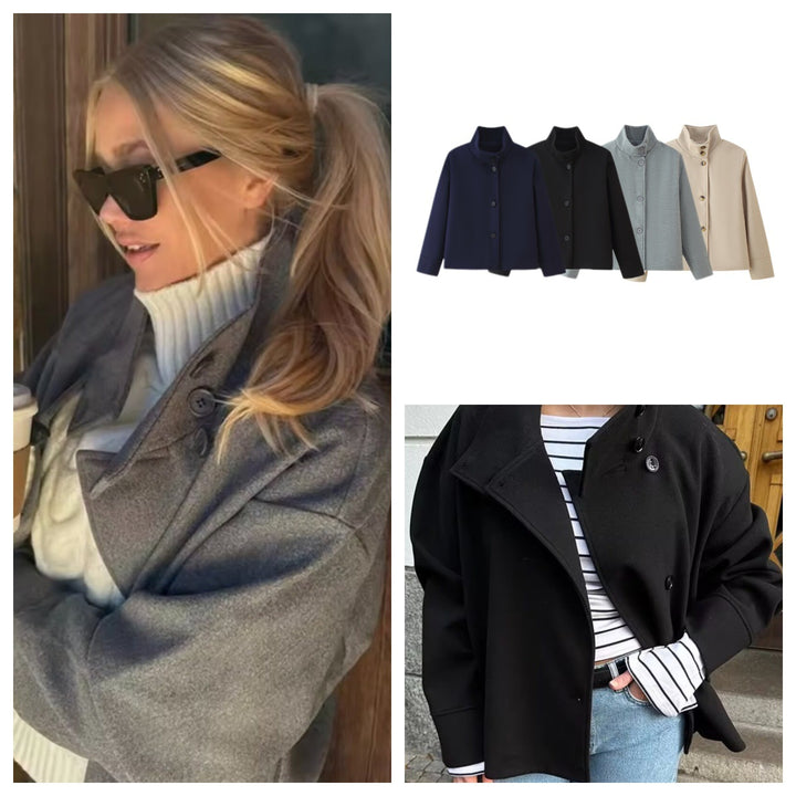 Damer elegant övergång jacka Mirla-Eva Jonsson