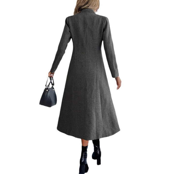 Damer elegant överrock med strukturerat material Mirla-Eva Jonsson