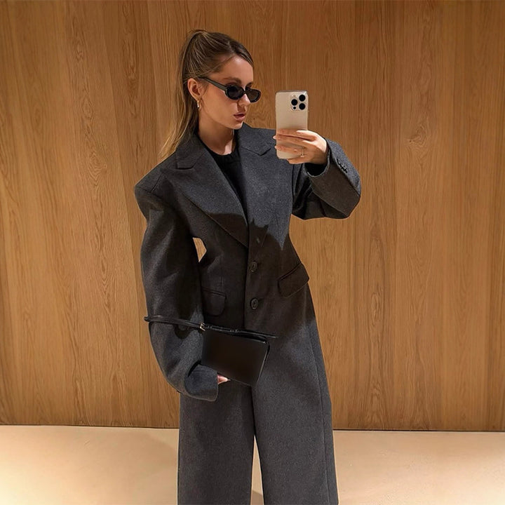 Damer elegant oversize kappa Mirla-Eva Jonsson