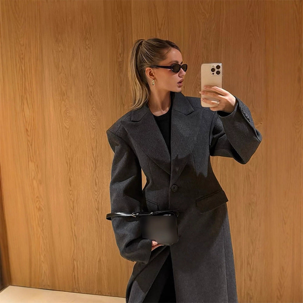 Damer elegant oversize kappa Mirla-Eva Jonsson