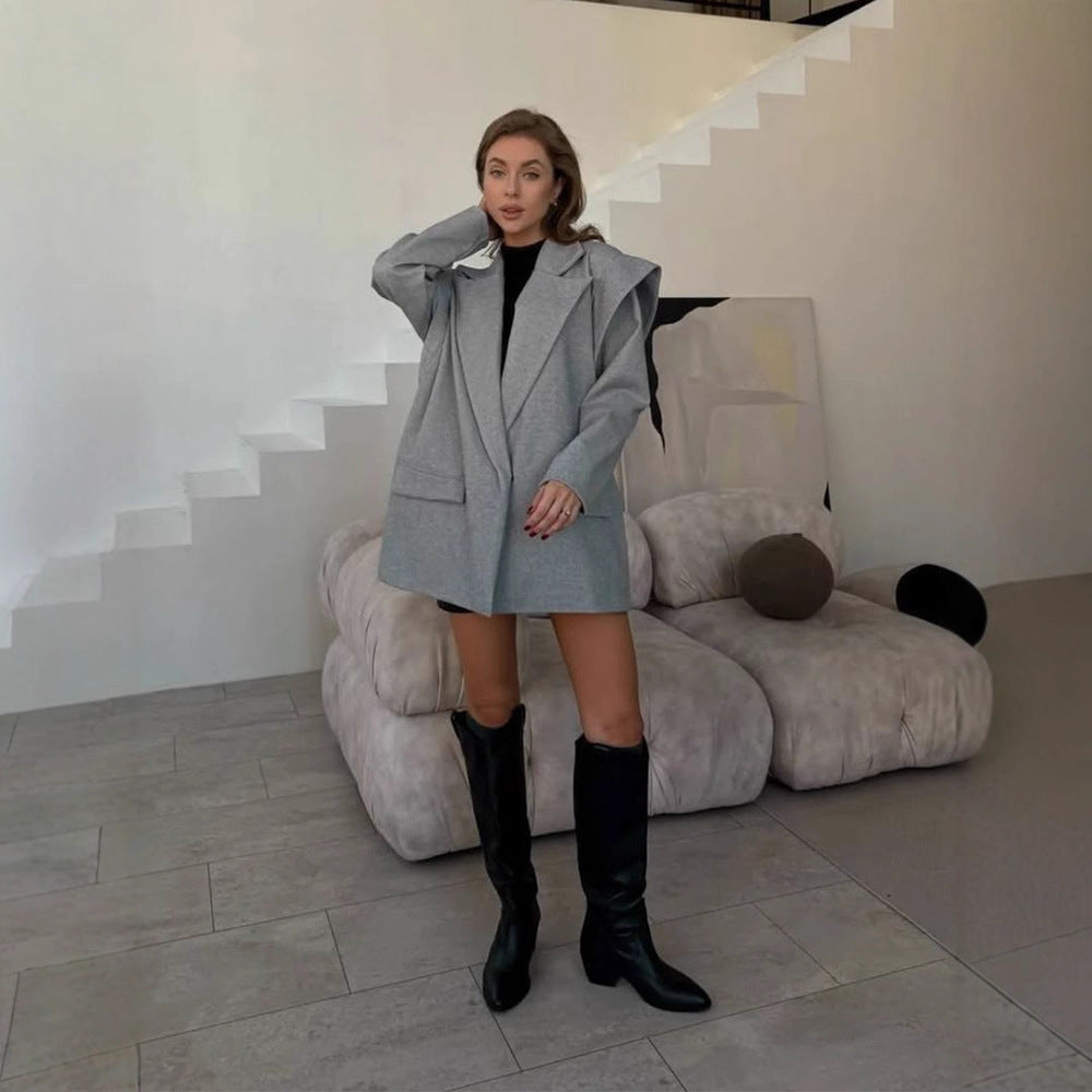 Damer elegant oversized Blazerjacka Mirla-Eva Jonsson