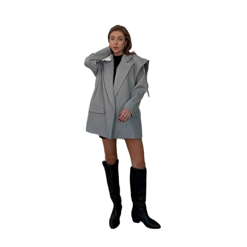 Damer elegant oversized Blazerjacka Mirla-Eva Jonsson