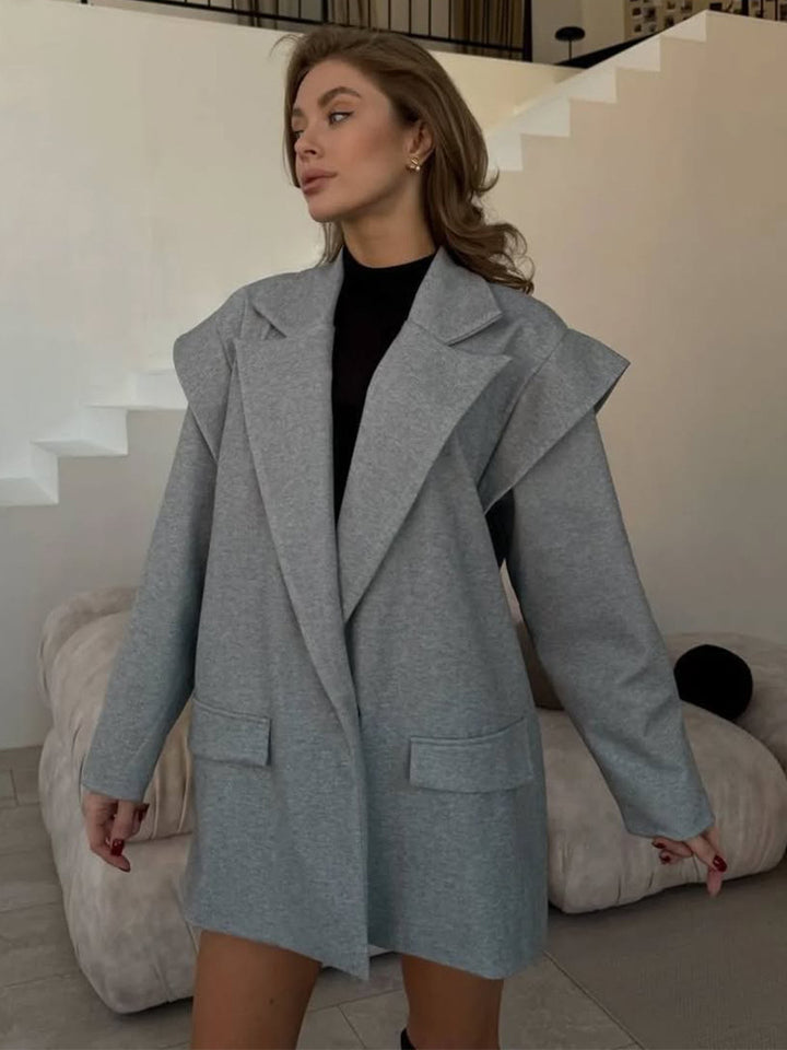 Damer elegant oversized Blazerjacka Mirla-Eva Jonsson
