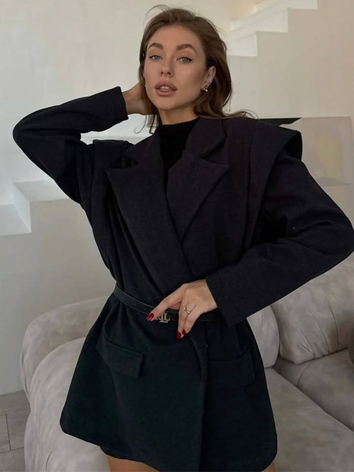 Damer elegant oversized Blazerjacka Mirla-Eva Jonsson