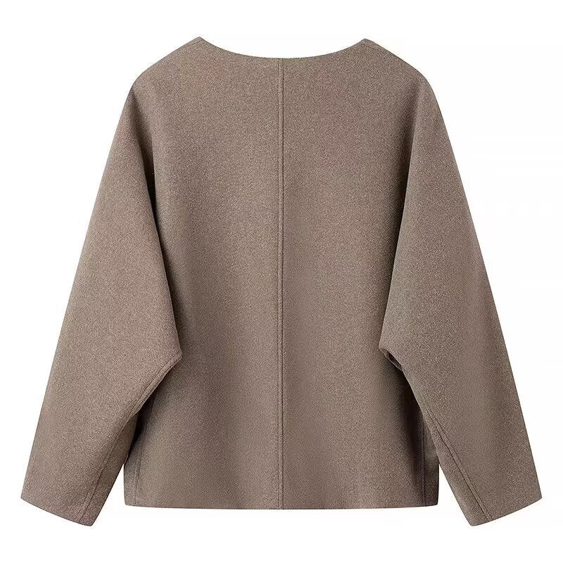 Damer elegant oversized jacka med modern slag Mirla-Eva Jonsson