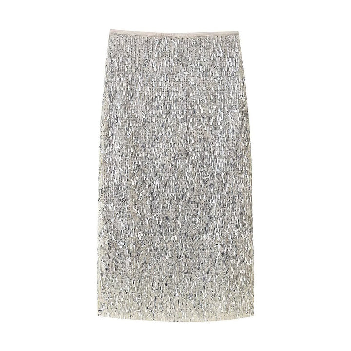 Damer elegant paljett midi kjol Mirla-Eva Jonsson