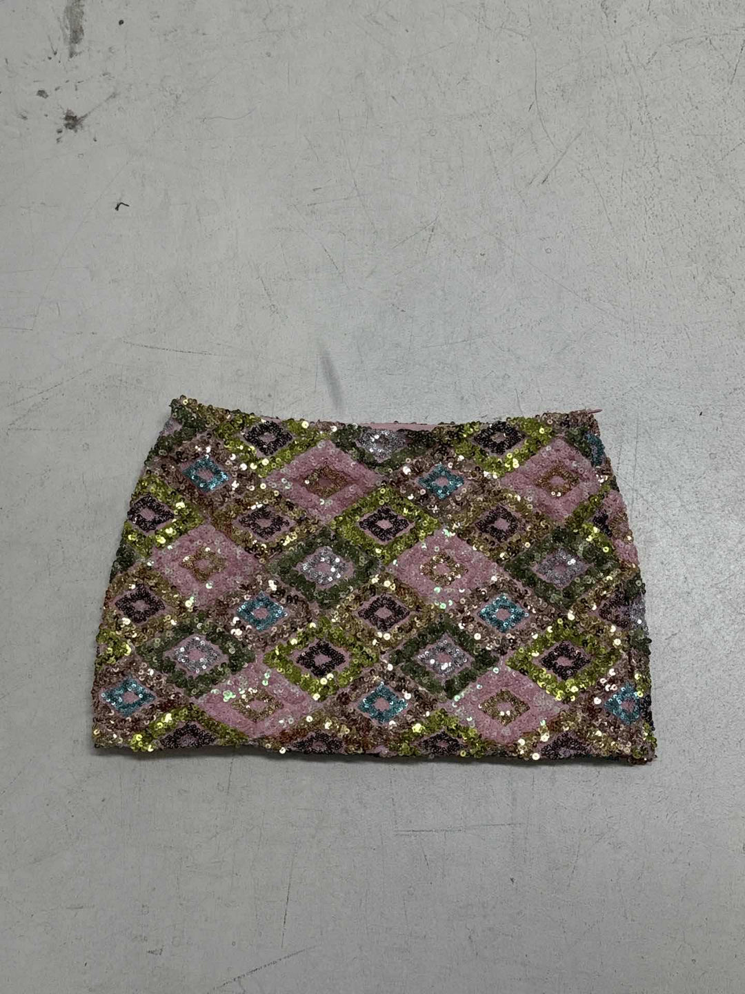Damer elegant paljettsocka med geometrisk design Mirla-Eva Jonsson