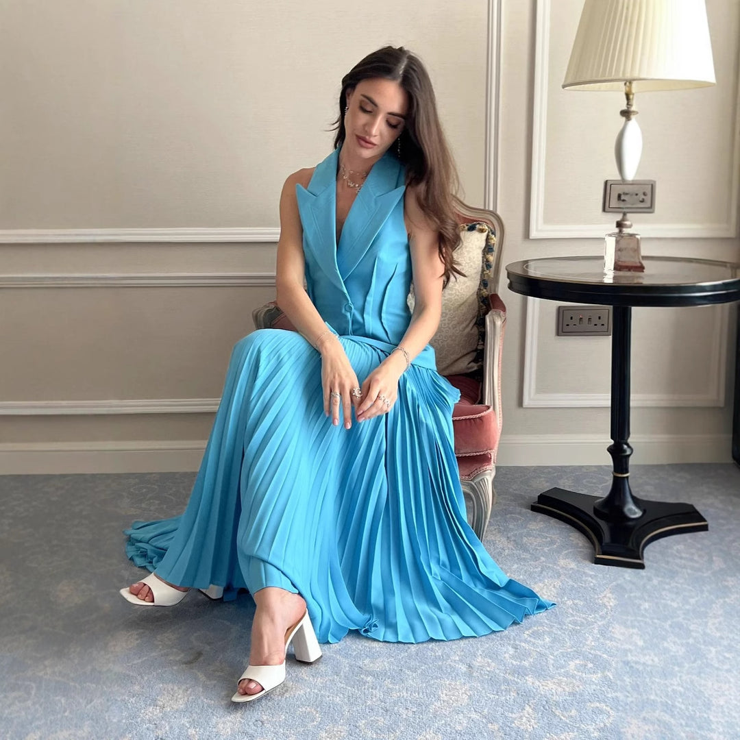 Damer elegant plisserad kjol med figurnära passform Eva Jonsson-Eva Jonsson