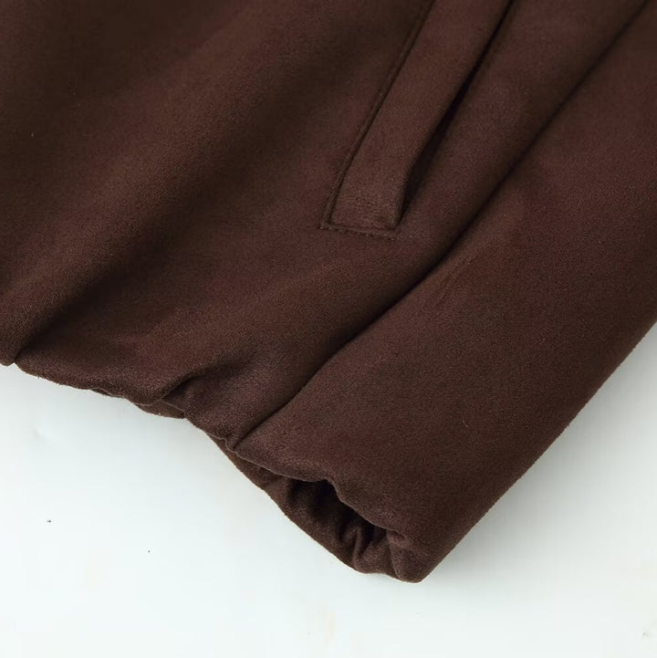 Damer elegant quiltad jacka med hög krage Mirla-Eva Jonsson