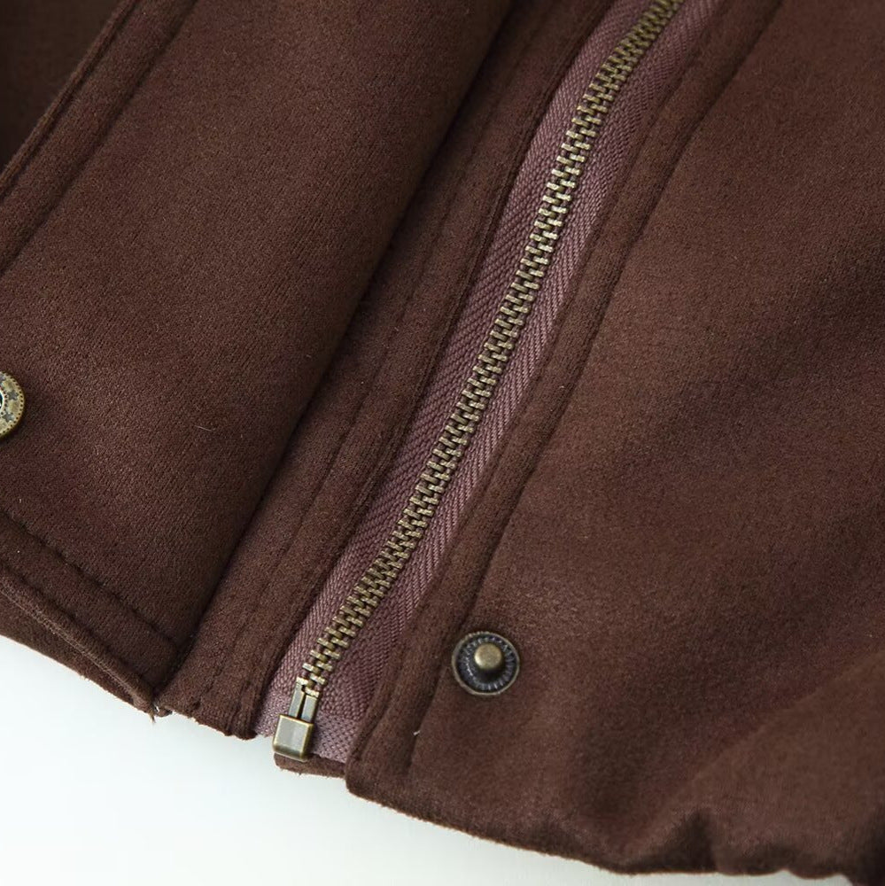 Damer elegant quiltad jacka med hög krage Mirla-Eva Jonsson