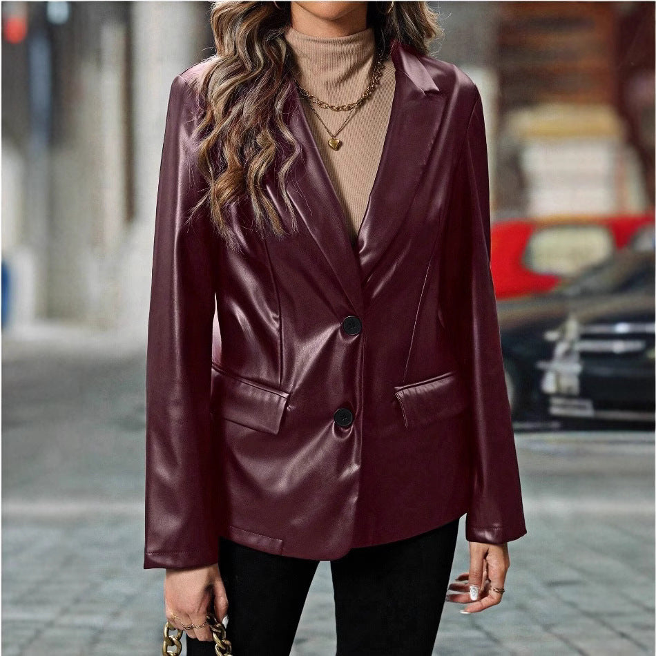 Damer elegant satin-blazer Mirla-Eva Jonsson