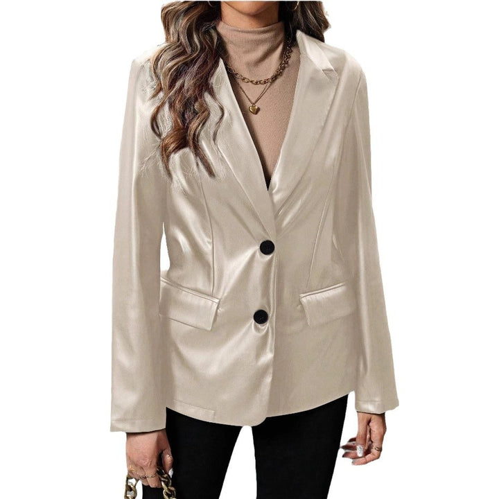 Damer elegant satin-blazer Mirla-Eva Jonsson