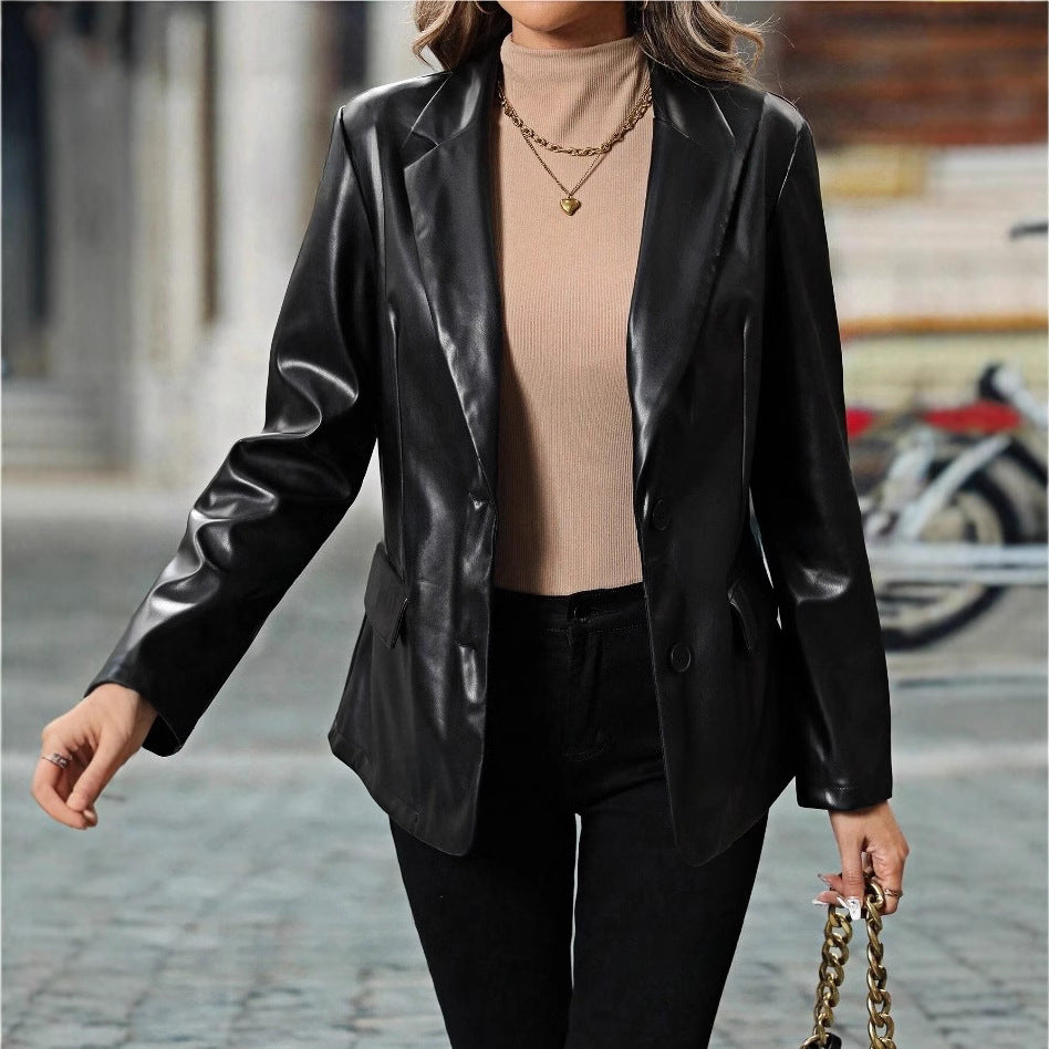 Damer elegant satin-blazer Mirla-Eva Jonsson