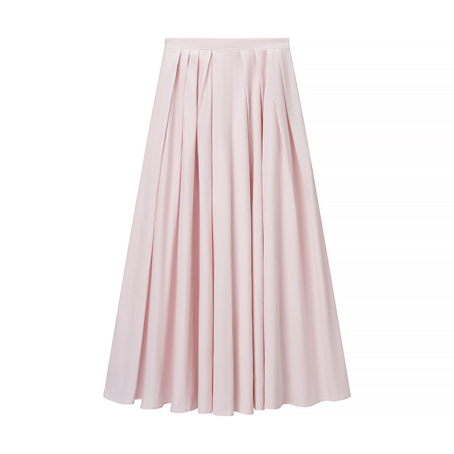 Damer elegant set av croppad blus och maxikjol Mirla-Eva Jonsson