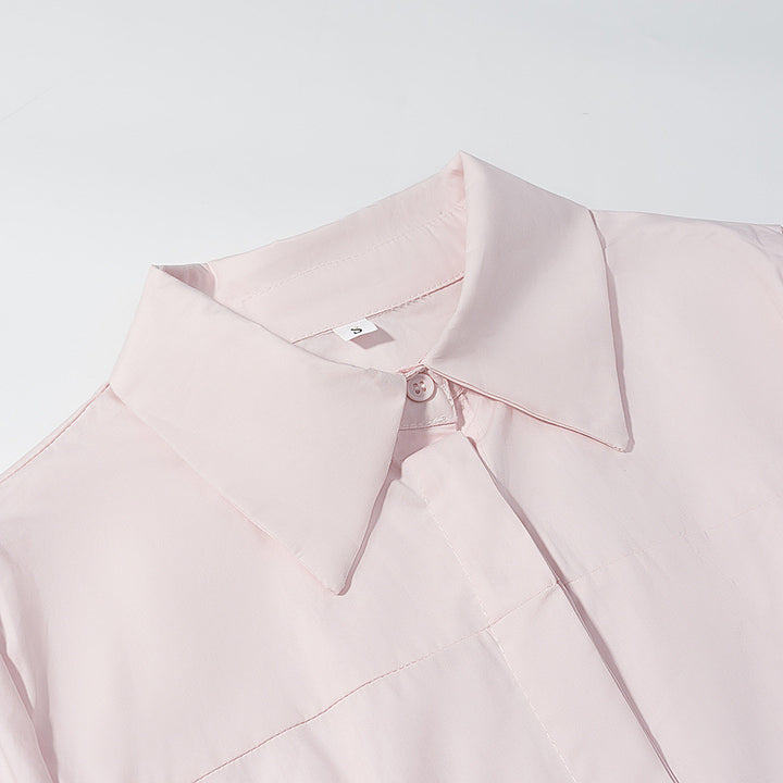 Damer elegant set av croppad blus och maxikjol Mirla-Eva Jonsson