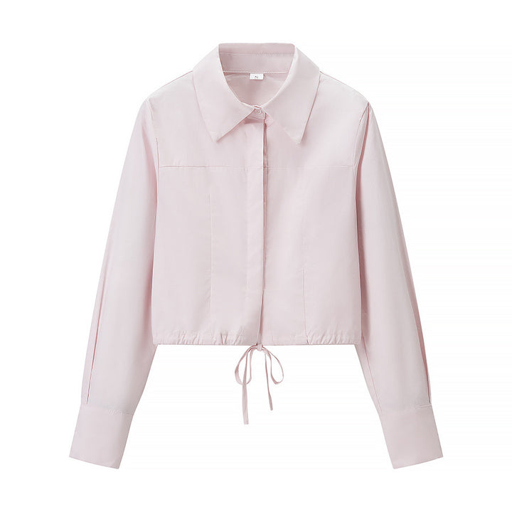 Damer elegant set av croppad blus och maxikjol Mirla-Eva Jonsson