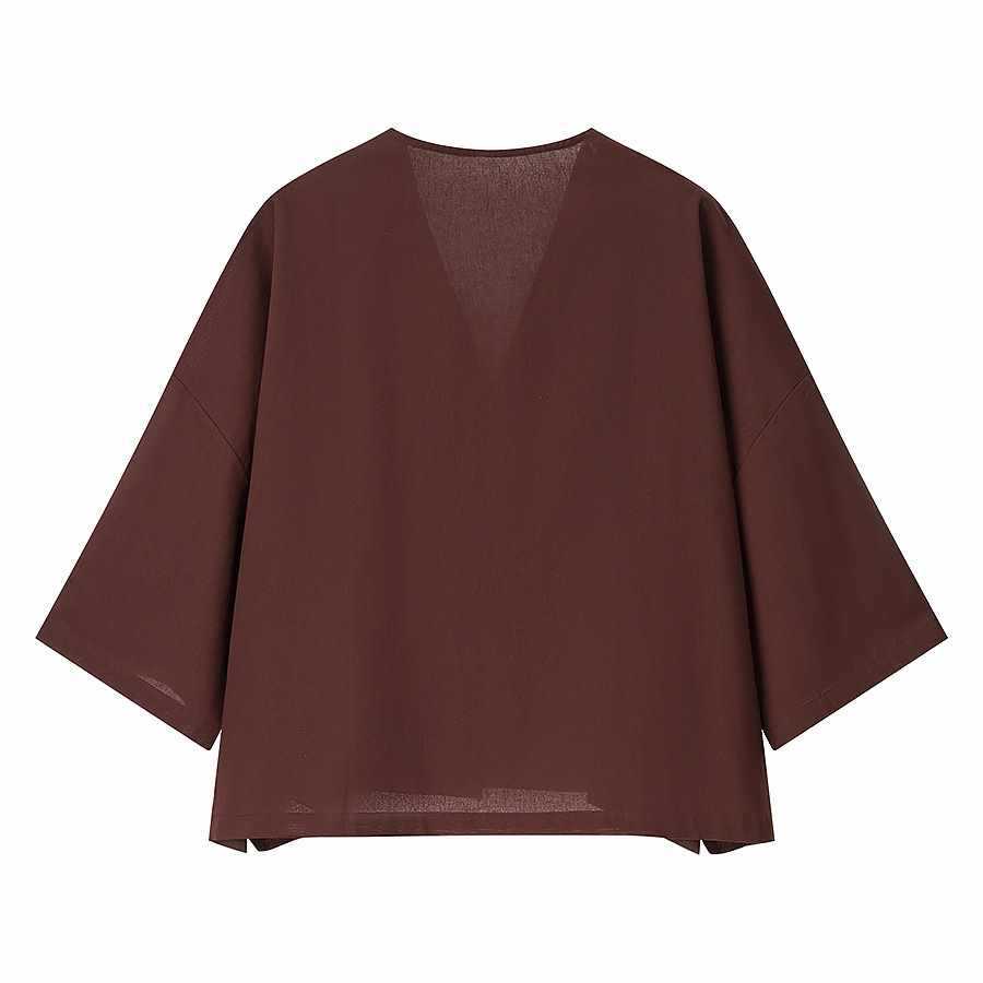 Damer elegant set av löst skuret överdel och cool palazzo-byxa Mirla-Eva Jonsson