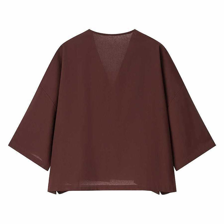 Damer elegant set av löst skuret överdel och cool palazzo-byxa Mirla-Eva Jonsson