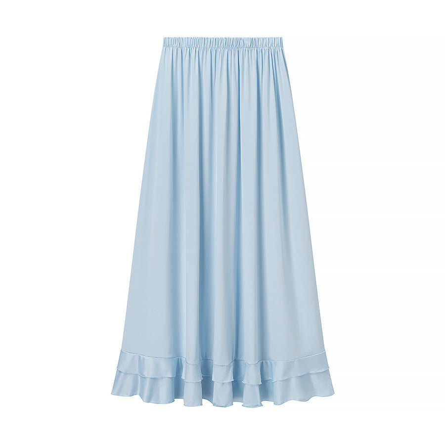 Damer elegant set med flytande topp och lång kjol Mirla-Eva Jonsson