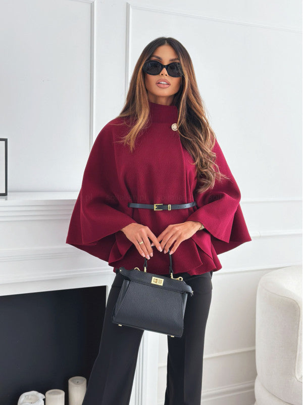 Damer elegant sjal med vid skärning Mirla-Eva Jonsson