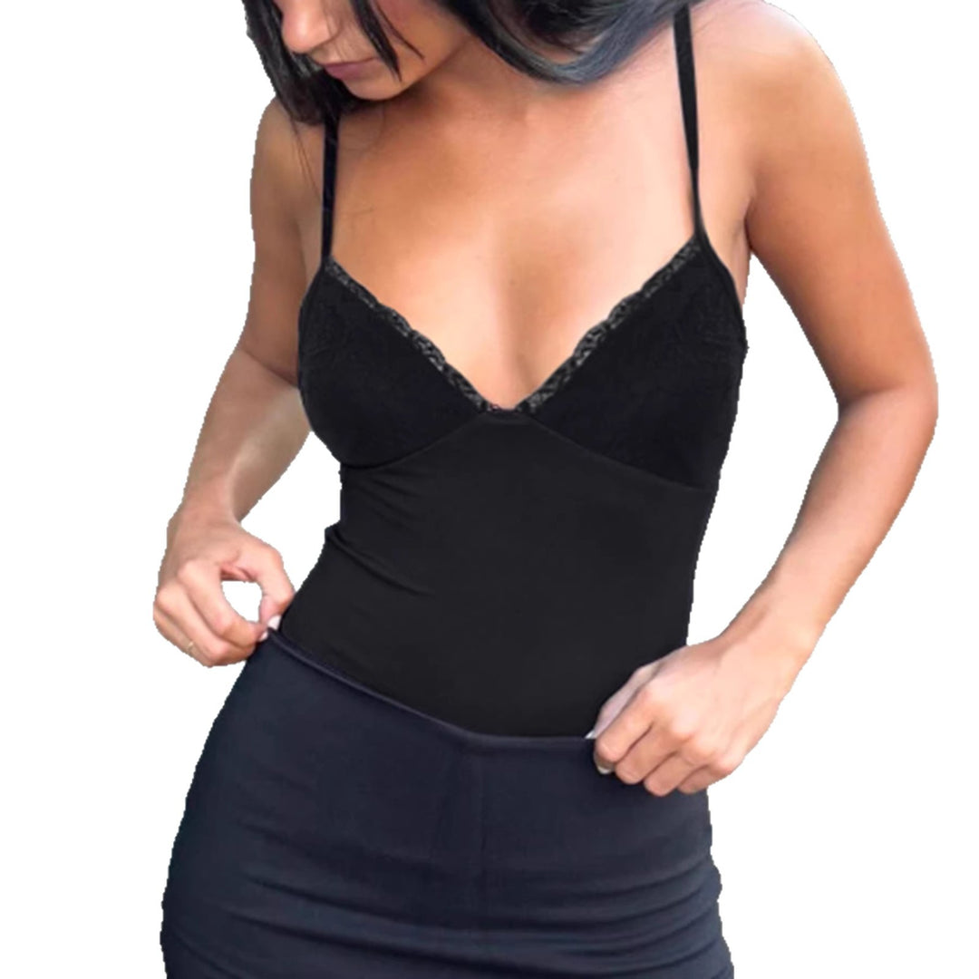 Damer elegant spets body med fina band Mirla-Eva Jonsson
