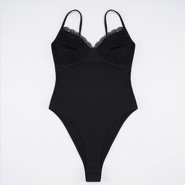Damer elegant spets body med fina band Mirla-Eva Jonsson