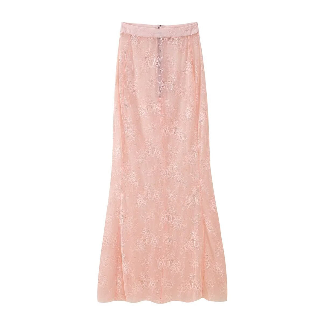 Damer elegant spets maxi kjol Mirla-Eva Jonsson