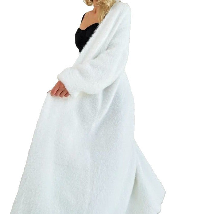 Damer elegant stickad kappa Mirla-Eva Jonsson
