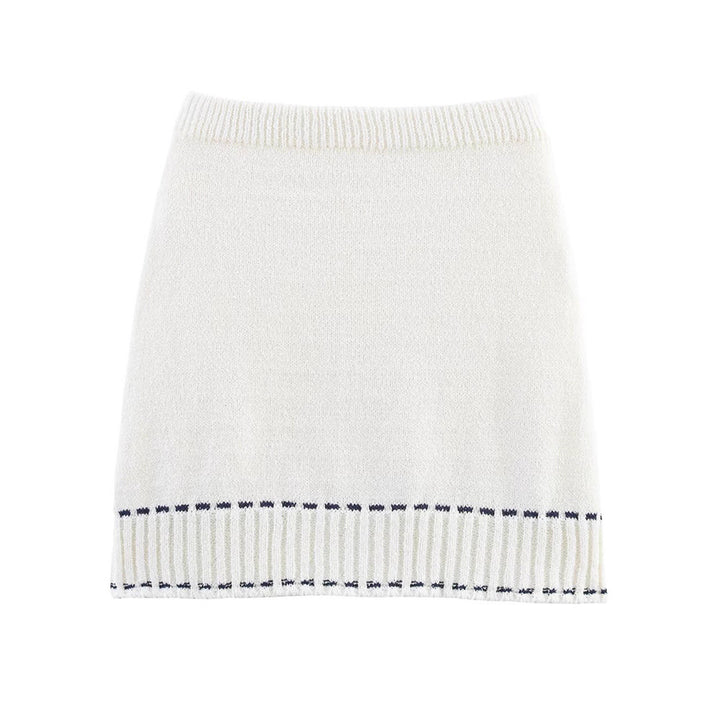 Damer elegant stickad kjol Mirla-Eva Jonsson