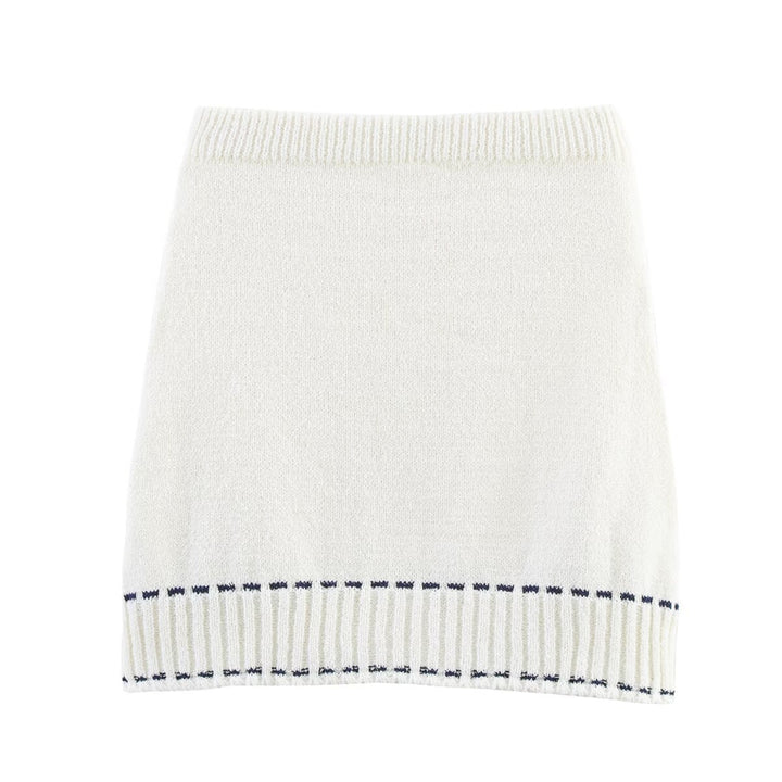 Damer elegant stickad kjol Mirla-Eva Jonsson