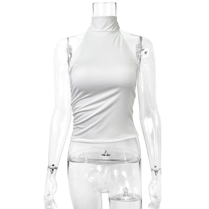 Damer elegant top med feminin rosettlook Mirla-Eva Jonsson