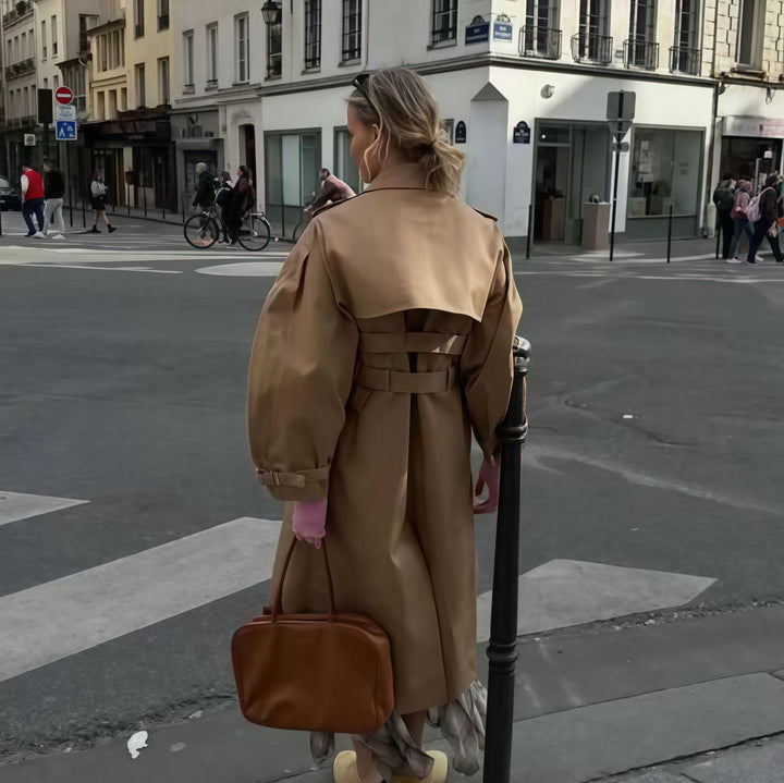 Damer elegant trenchcoat Mirla-Eva Jonsson