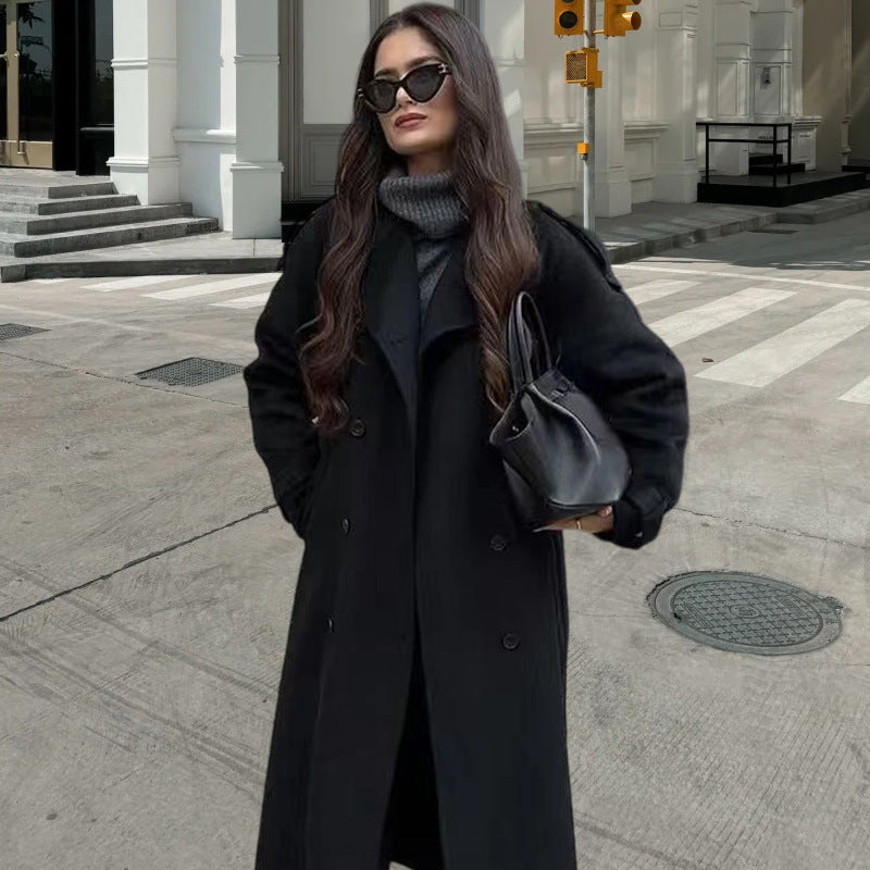 Damer elegant trenchcoat Mirla-Eva Jonsson