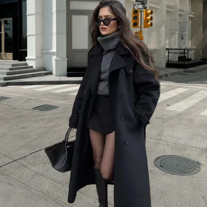 Damer elegant trenchcoat Mirla-Eva Jonsson
