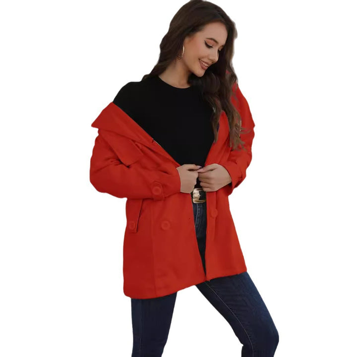 Damer elegant trenchcoat med bälte och dubbelt knäppta detaljer Mirla-Eva Jonsson