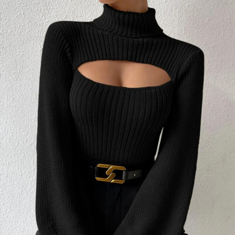 Damer elegant tröja med cut-outs Mirla-Eva Jonsson