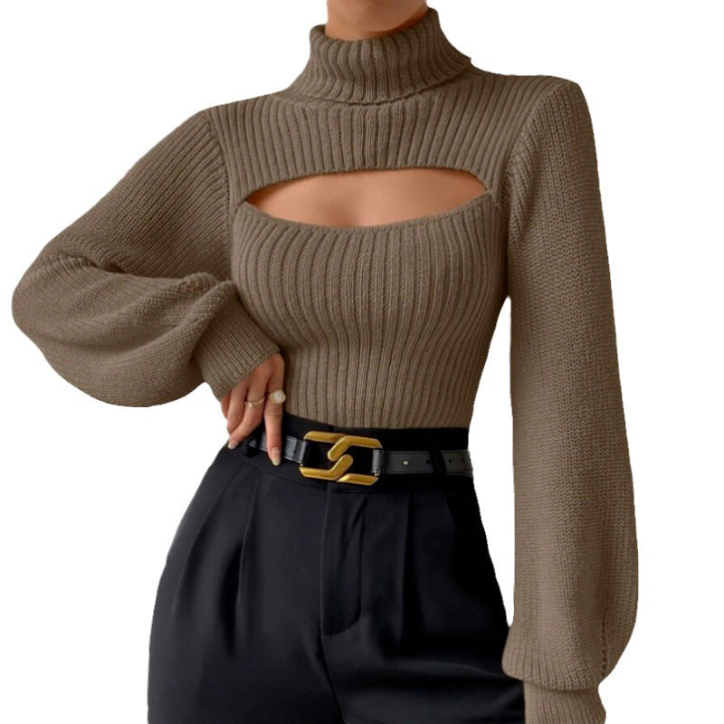 Damer elegant tröja med cut-outs Mirla-Eva Jonsson