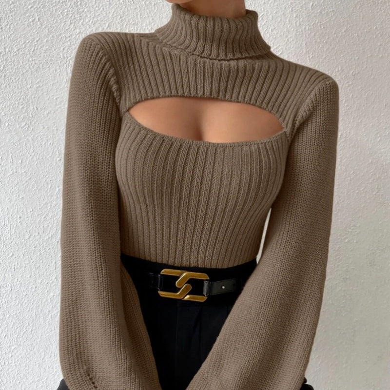 Damer elegant tröja med cut-outs Mirla-Eva Jonsson