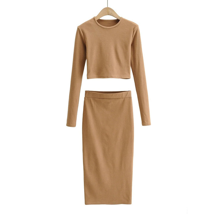 Damer elegant tröja- och kjol-set Eva Jonsson-Eva Jonsson