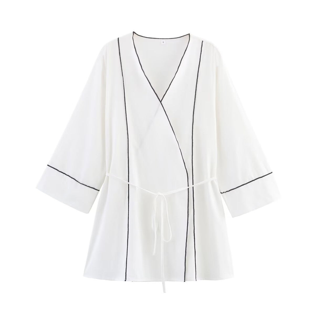 Damer elegant tygbyxa med hög midja och veck Mirla-Eva Jonsson