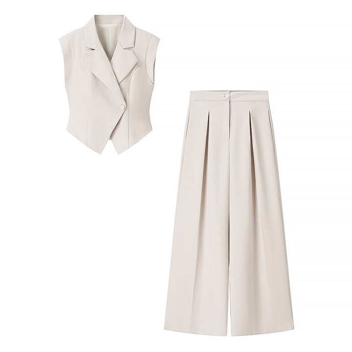 Damer elegant väst- och byxdress Mirla-Eva Jonsson