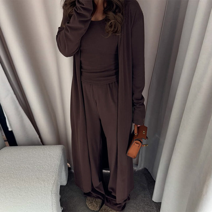 Damer eleganta Lounge-set med cardigan Mirla-Eva Jonsson