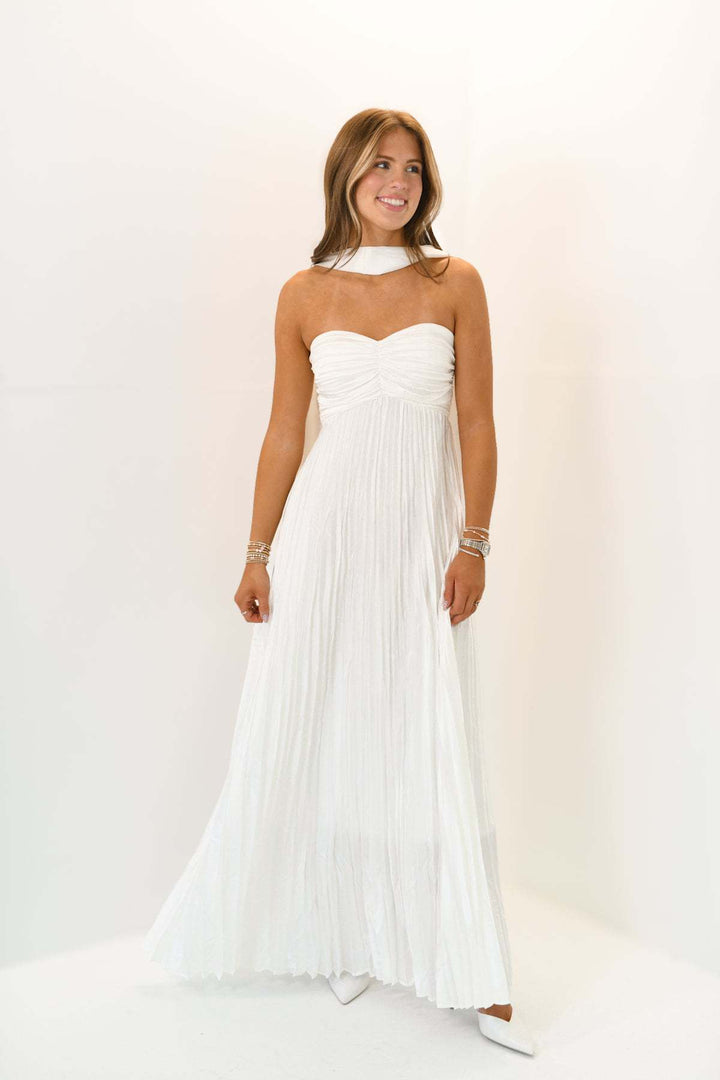 Damer eleganta Maxi kjolar med veck Mirla-Eva Jonsson