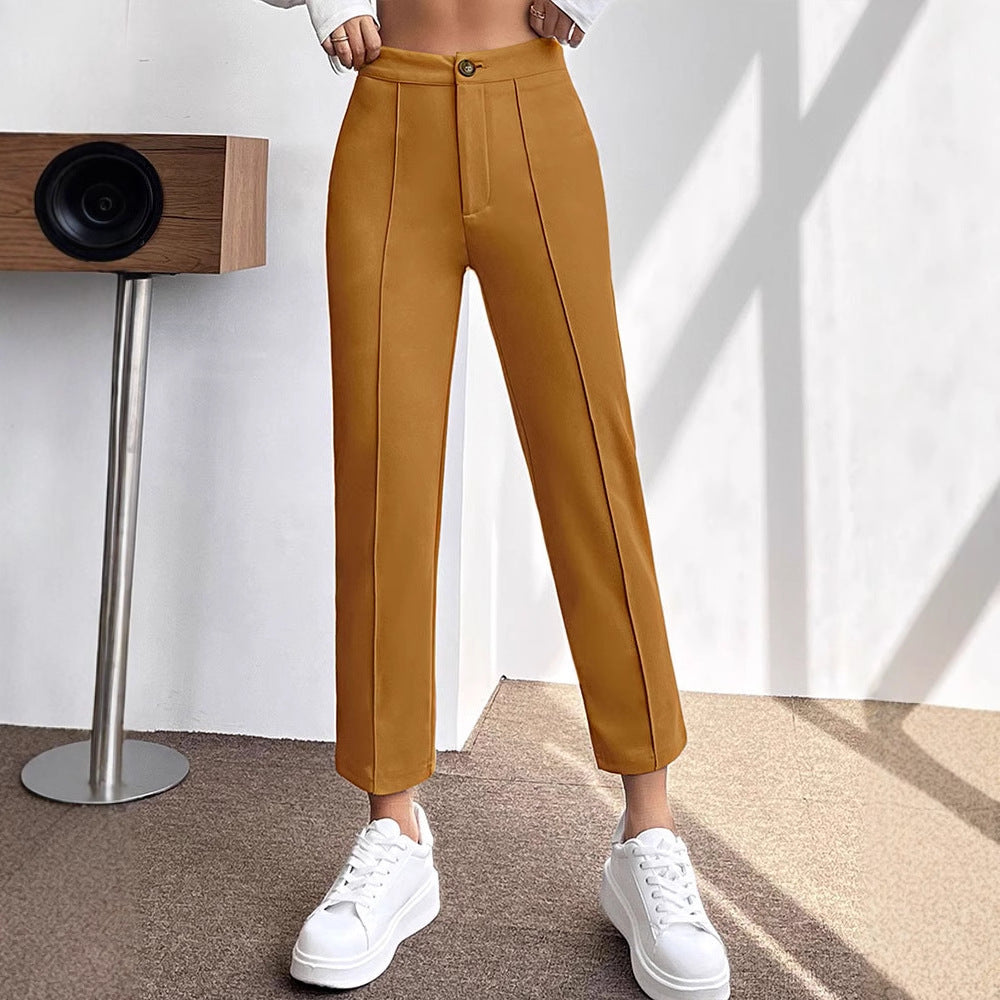 Damer eleganta chinos med figursydd passform Mirla-Eva Jonsson