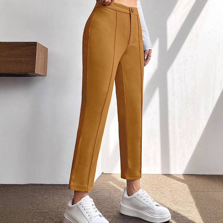 Damer eleganta chinos med figursydd passform Mirla-Eva Jonsson