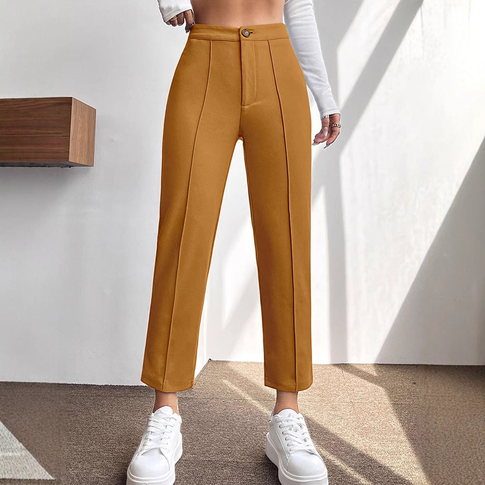 Damer eleganta chinos med figursydd passform Mirla-Eva Jonsson